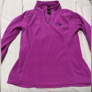 The North Face Magenta Fleece Top